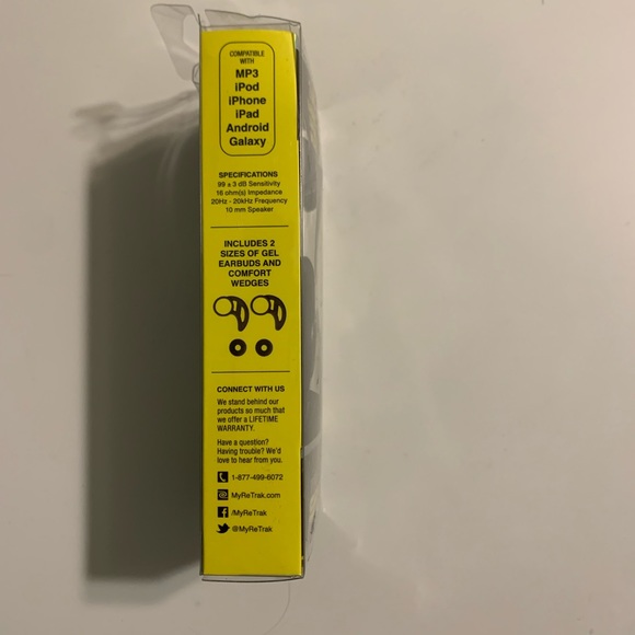 ReTrak 2 in 1 Tangle-Free Sport Earbuds and Comfort Wedges - Picture 2 of 5